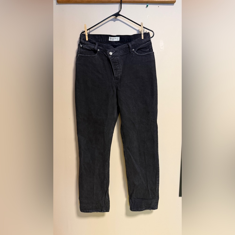 Abercrombie & Fitch The Dad Jeans, Crossover waist - 29R/8R